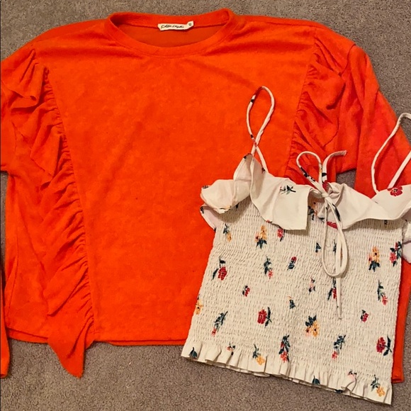 Zara Tops - ORANGE YOU GLAD BUNDLE